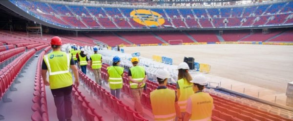 诺坎普周一进行技巧与运营测试，考证门径运作及比赛日里面历程