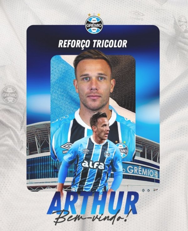 格雷米奥官宣阿图尔追忆，球员以租出形势加盟&租期至26年6月