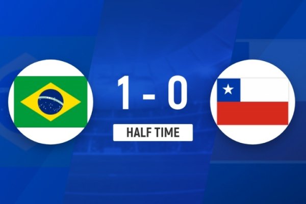 半场-巴西暂1-0跳动智利 埃斯特旺门线倒钩破门 卡塞米罗进球被吹