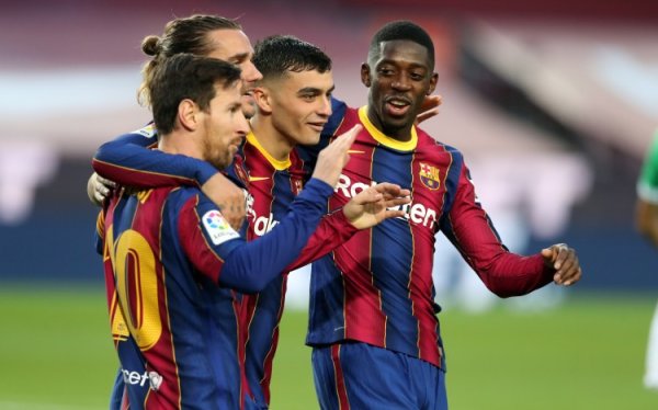 回忆涌上心头！登贝莱：梅西一直是我最醉心球员，他让我爱上巴萨