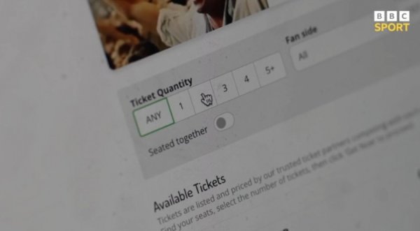 BBC：一些国际公司从在线售票平台大量获取球票，再进行高价转售