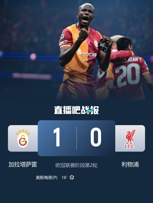 英超球队本日欧冠1胜1平1负，未来阿森纳、曼城、纽卡出战