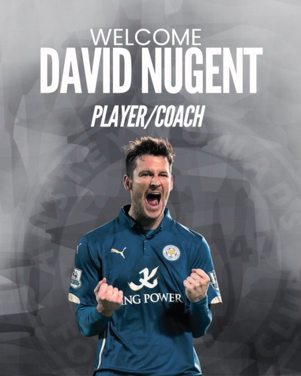 官方：莱斯特城旧将纽根特加盟第8级别球队，担任球员兼训诫