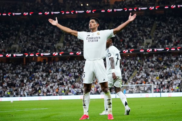 贝林厄姆打进个东谈主欧冠第14粒进球，其中13球在小组赛/联赛阶段