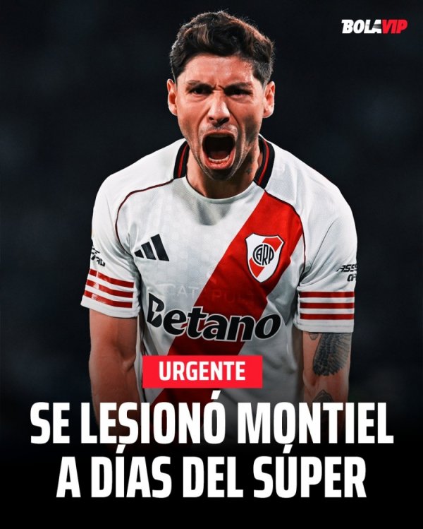 阿媒：阿根廷国脚蒙铁尔在河床考试中受伤，能否出战博卡存疑