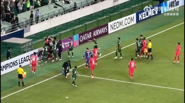 亚足联官方：与国安龙套挫伤比赛声誉，对河内公安罚金5000好意思元