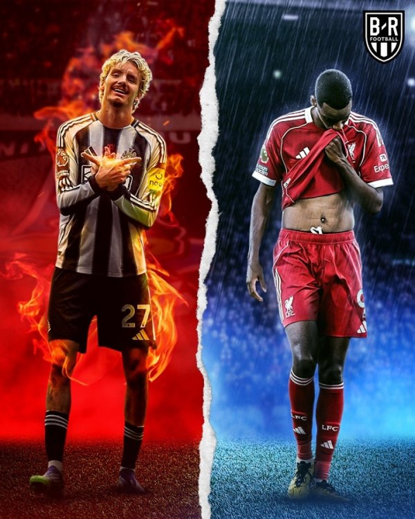 利物浦亏麻了！伊萨克英超5场0球1助，沃尔特马德10场5球